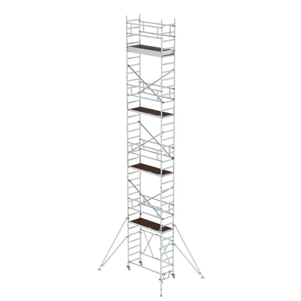MUNK - Klappgerüst 0,75 x 1,80 m mit Ausleger Plattformhöhe 9,08 m