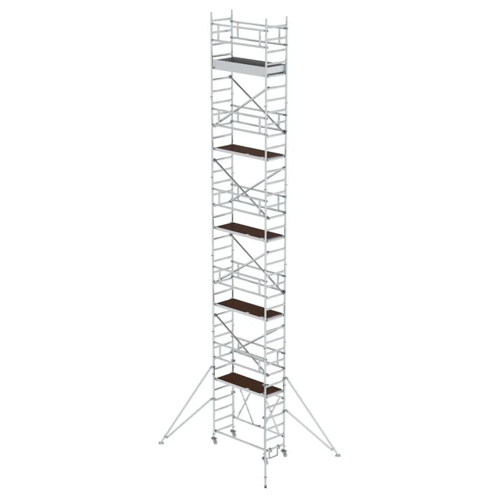 MUNK - Klappgerüst 0,75 x 1,80 m mit Ausleger Plattformhöhe 9,92 m