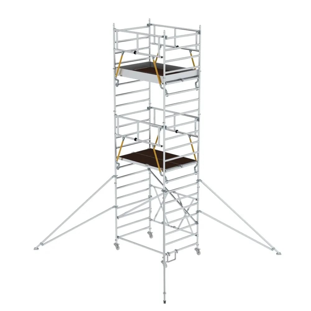 MUNK - Klappgerüst SG 1,35 x 1,80 m mit Ausleger Plattformhöhe 5,16 m