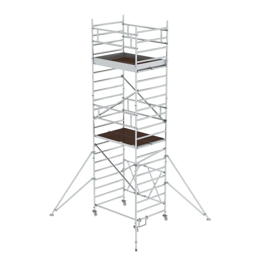MUNK - Klappgerüst 1,35 x 1,80 m mit Ausleger Plattformhöhe 5,16 m