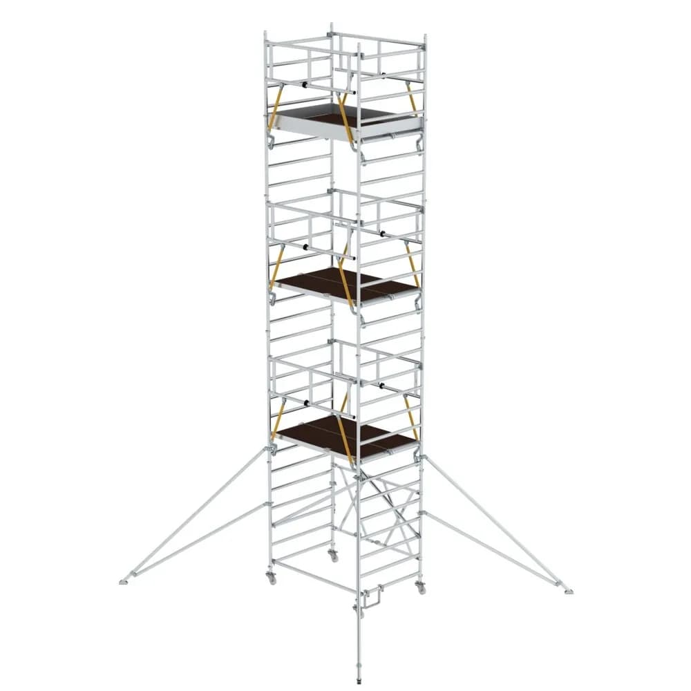 MUNK - Klappgerüst SG 1,35 x 1,80 m mit Ausleger Plattformhöhe 7,12 m