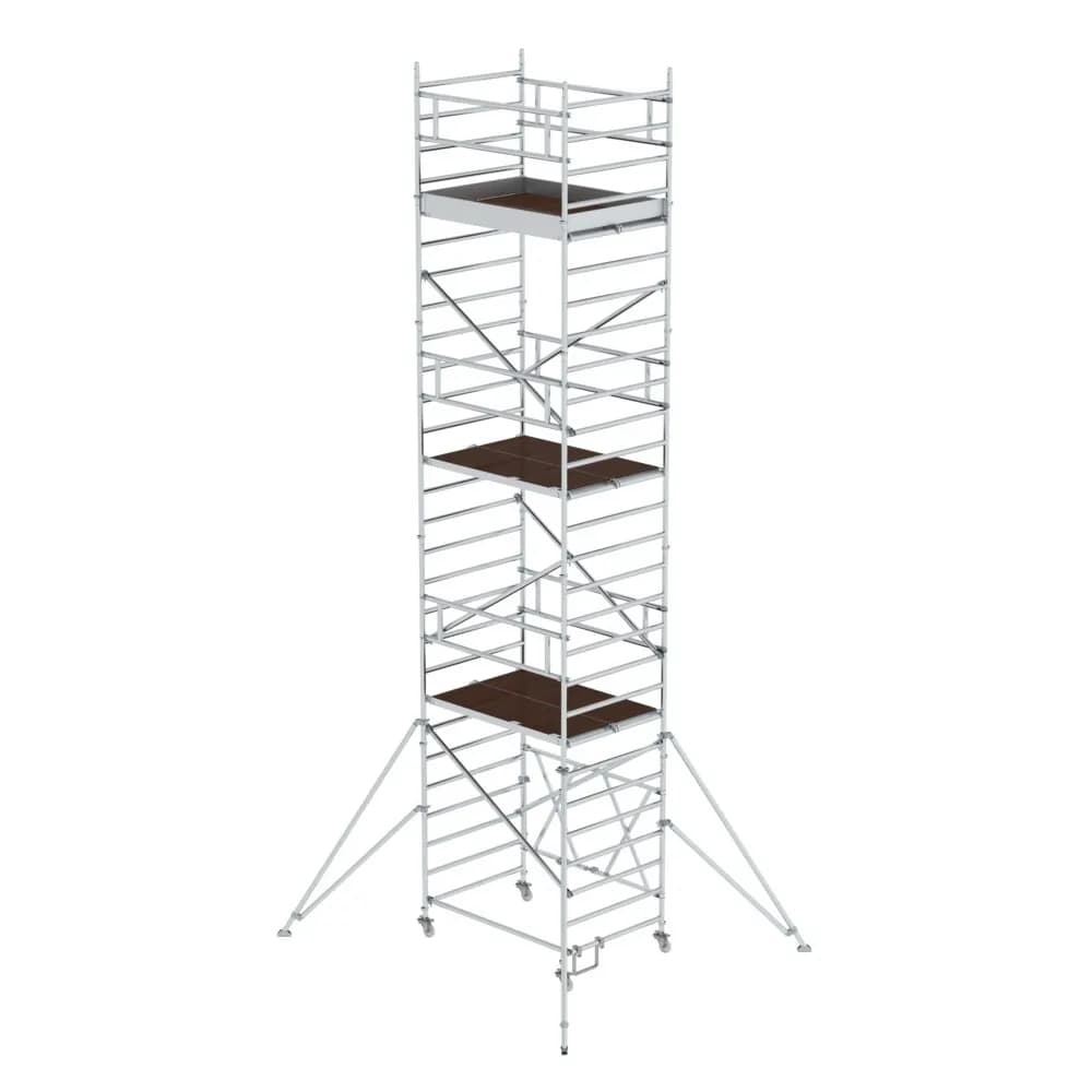 MUNK - Klappgerüst 1,35 x 1,80 m mit Ausleger Plattformhöhe 7,12 m