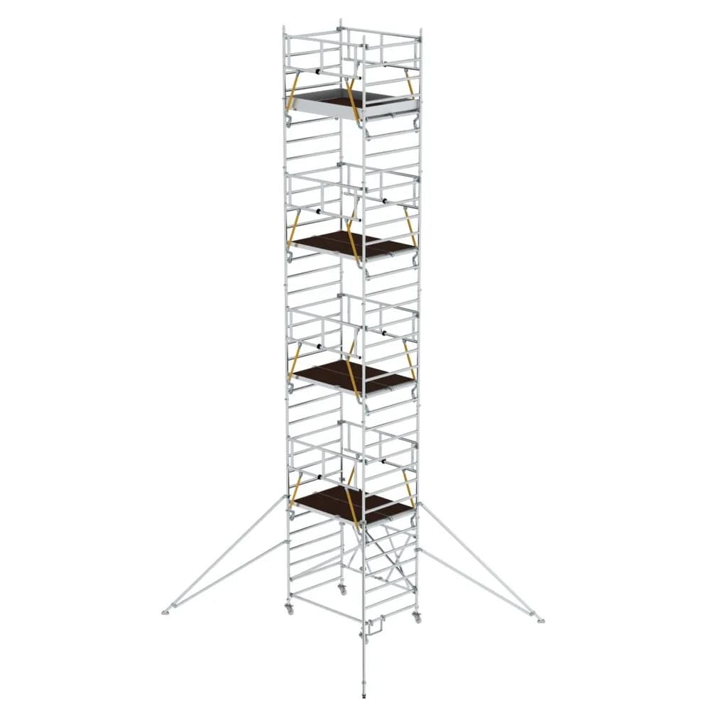 MUNK - Klappgerüst SG 1,35 x 1,80 m mit Ausleger Plattformhöhe 9,08 m