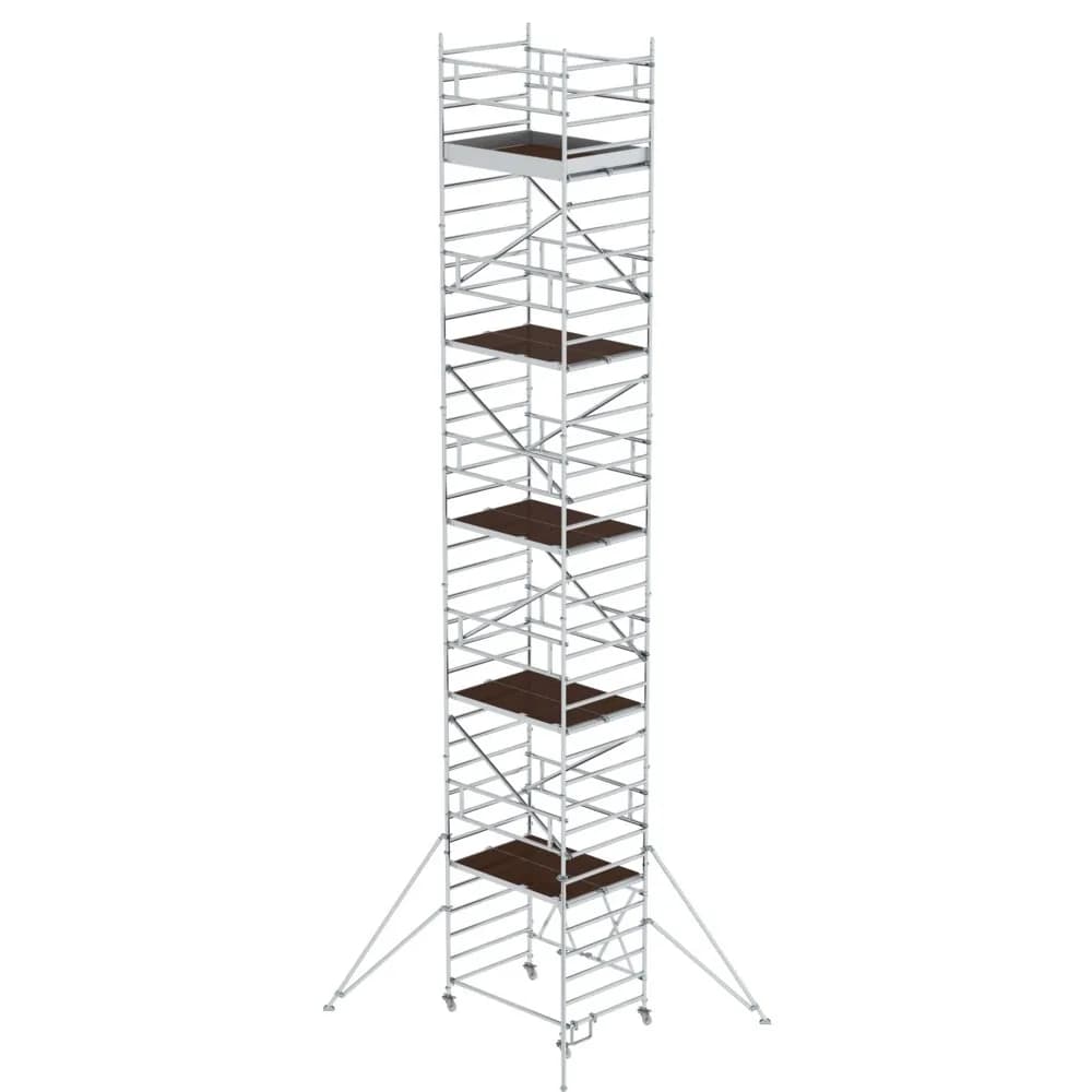MUNK - Klappgerüst 1,35 x 1,80 m mit Ausleger Plattformhöhe 9,92 m