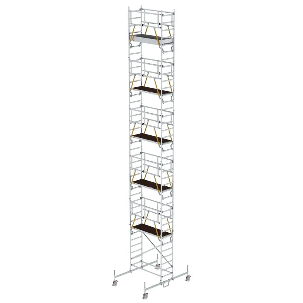 MUNK - Rollgerüst SG 0,75 x 1,80 m mit Fahrbalken Plattformhöhe 10,54 m