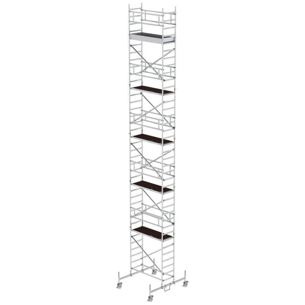 MUNK - Rollgerüst 0,75 x 1,80 m mit Fahrbalken Plattformhöhe 10,54 m