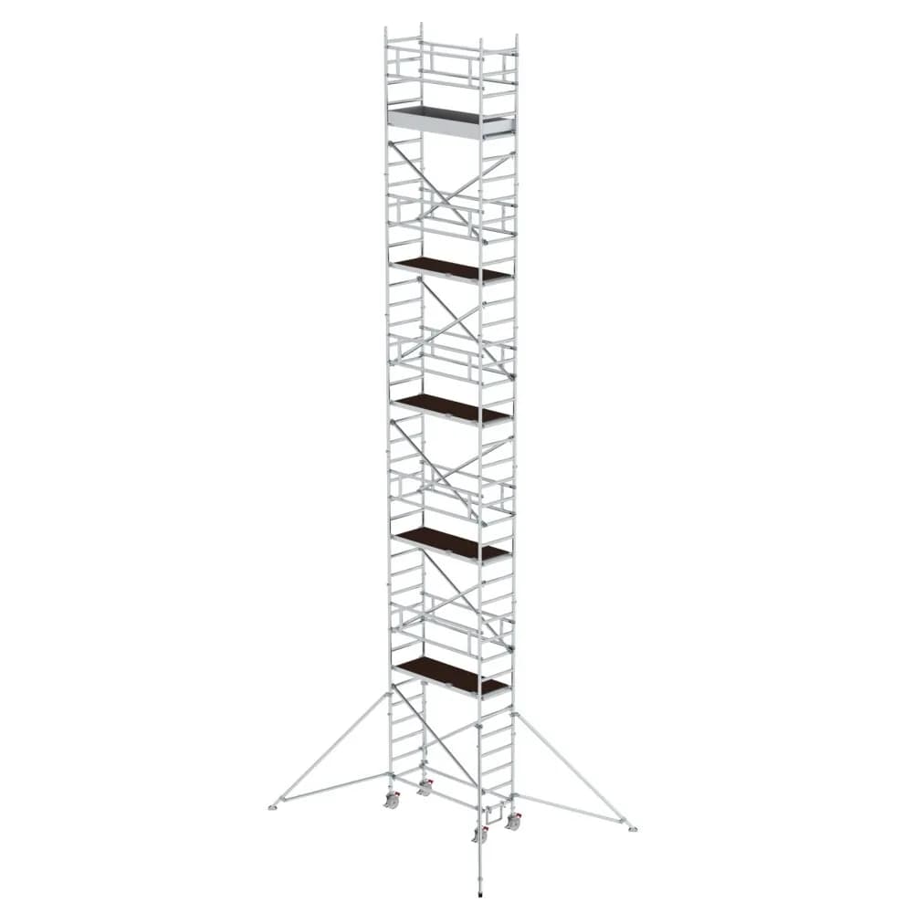 MUNK - Rollgerüst 0,75 x 1,80 m mit Ausleger Plattformhöhe 10,35 m