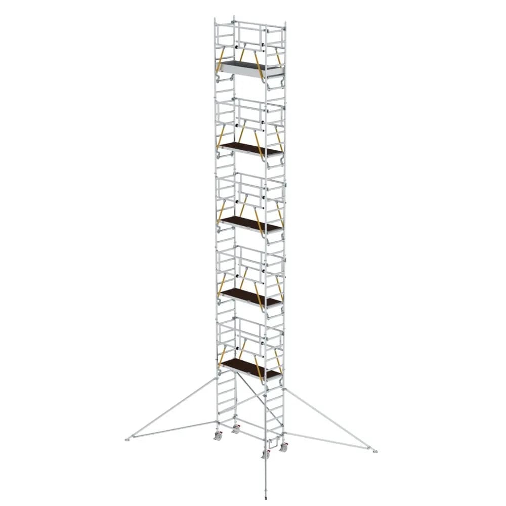 MUNK - Rollgerüst SG 0,75 x 1,80 m mit Ausleger Plattformhöhe 10,35 m