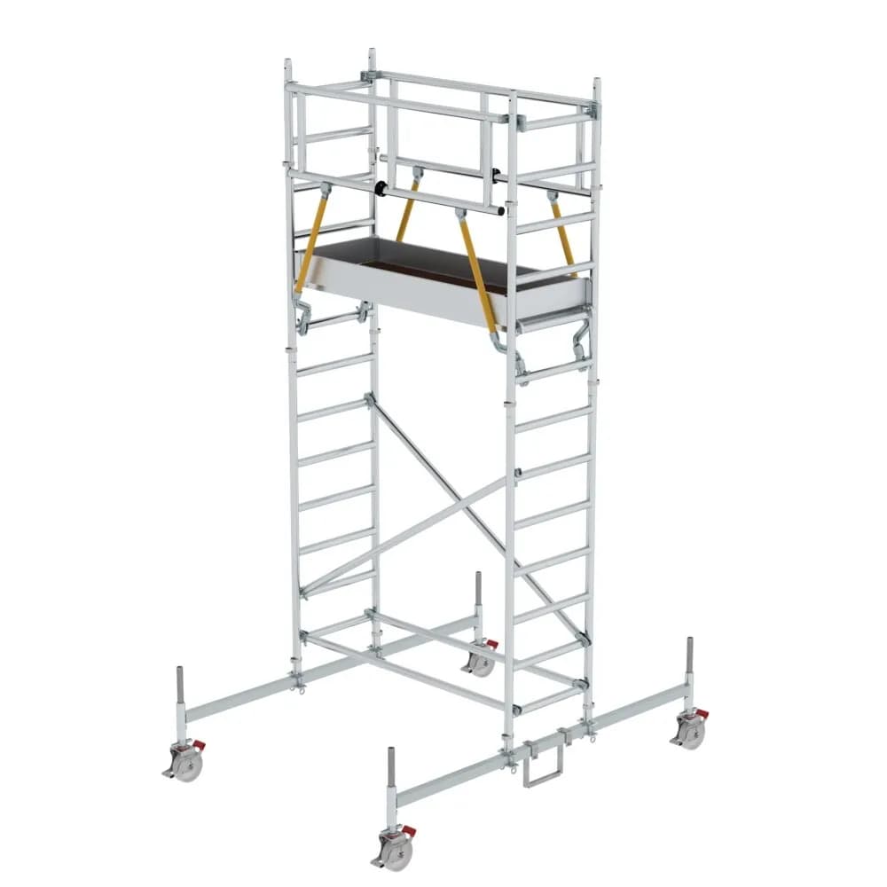 MUNK - Rollgerüst SG 0,75 x 1,80 m mit Fahrbalken Plattformhöhe 3,26 m