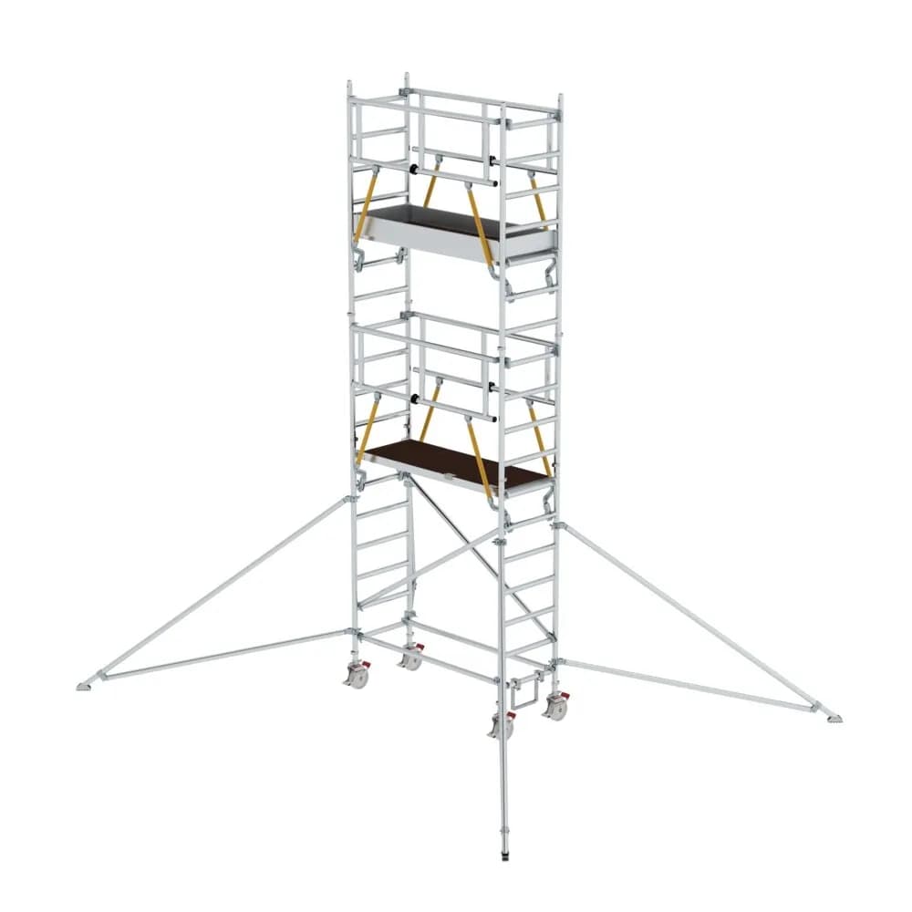 MUNK - Rollgerüst SG 0,75 x 1,80 m mit Ausleger Plattformhöhe 4,47 m