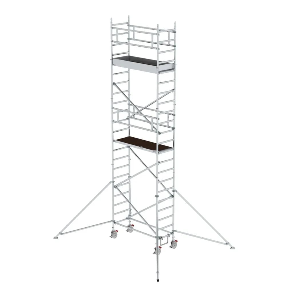 MUNK - Rollgerüst 0,75 x 1,80 m mit Ausleger Plattformhöhe 5,59 m