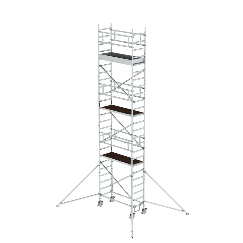 MUNK - Rollgerüst 0,75 x 1,80 m mit Ausleger Plattformhöhe 6,43 m