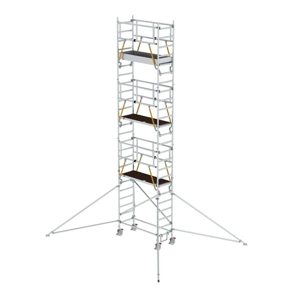 MUNK - Rollgerüst SG 0,75 x 1,80 m mit Ausleger Plattformhöhe 6,43 m