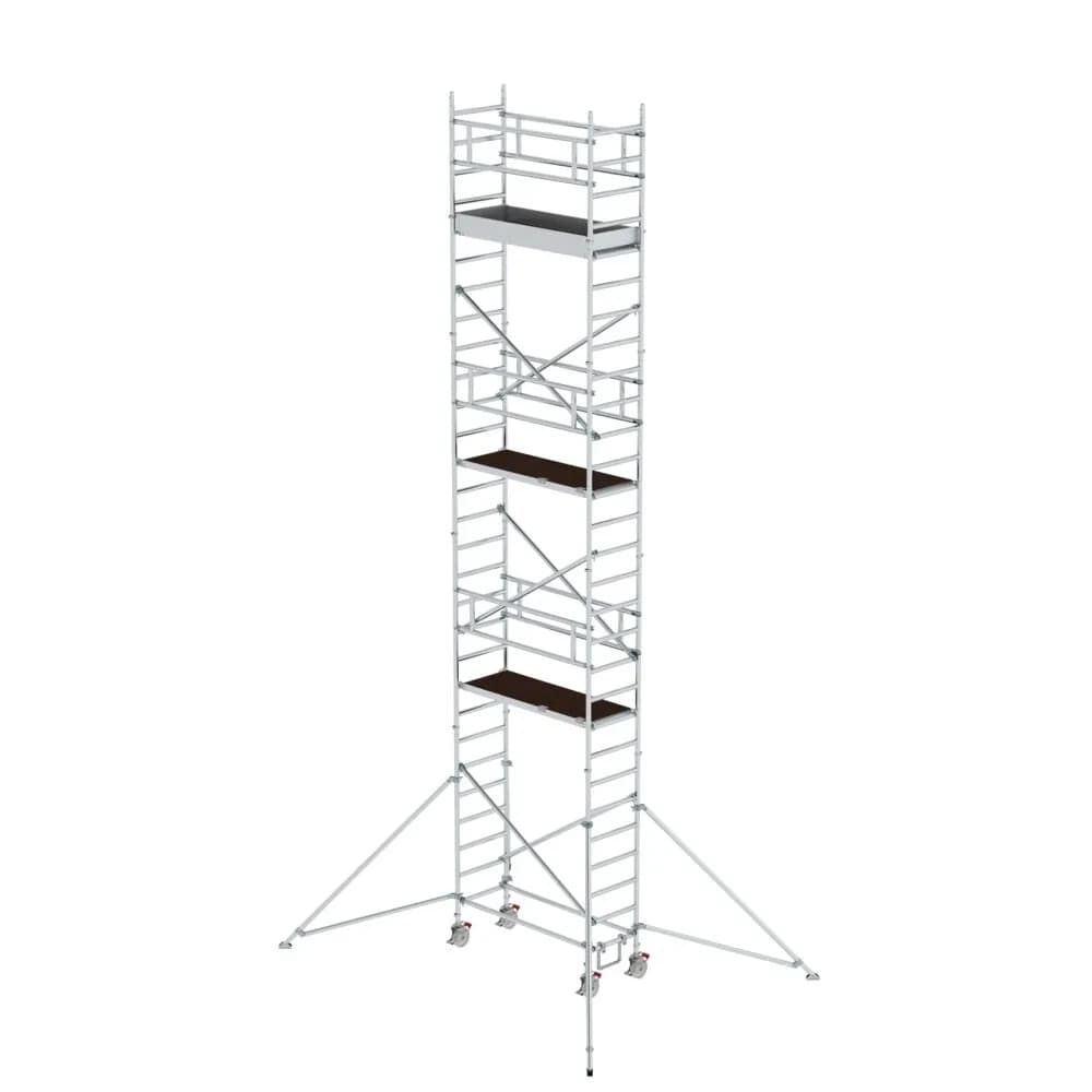 MUNK - Rollgerüst 0,75 x 1,80 m mit Ausleger Plattformhöhe 7,55 m