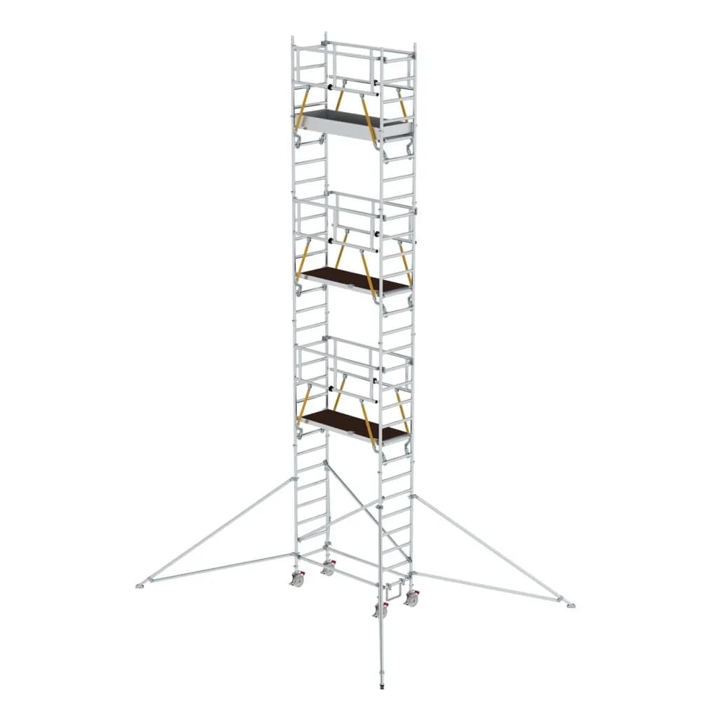 MUNK - Rollgerüst SG 0,75 x 1,80 m mit Ausleger Plattformhöhe 7,55 m