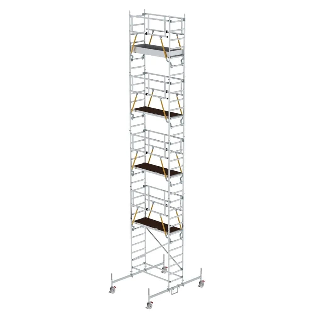 MUNK - Rollgerüst SG 0,75 x 1,80 m mit Fahrbalken Plattformhöhe 8,58 m