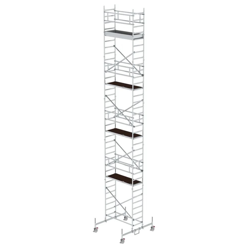 MUNK - Rollgerüst 0,75 x 1,80 m mit Fahrbalken Plattformhöhe 9,70 m