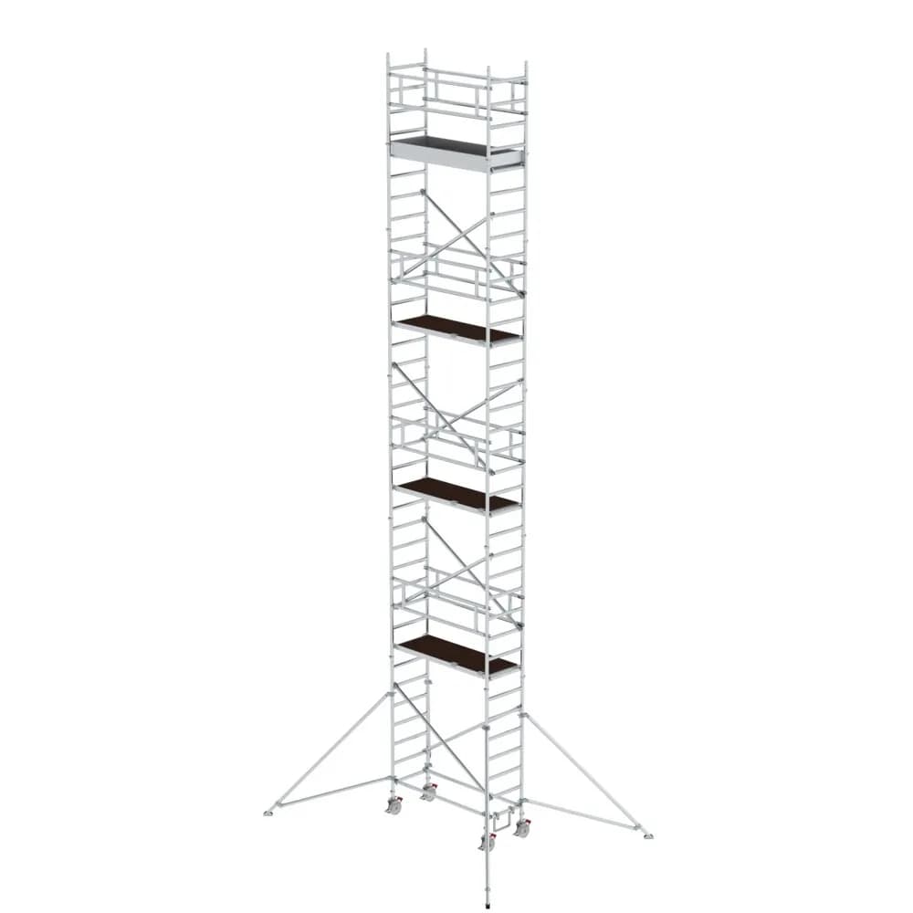 MUNK - Rollgerüst 0,75 x 1,80 m mit Ausleger Plattformhöhe 9,51m