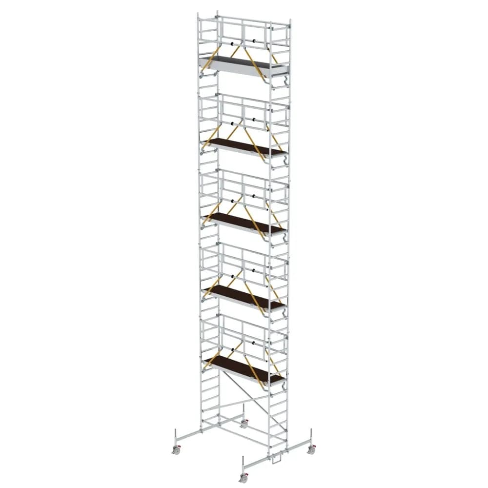 MUNK - Rollgerüst SG 0,75 x 2,45 m mit Fahrbalken Plattformhöhe 10,54 m