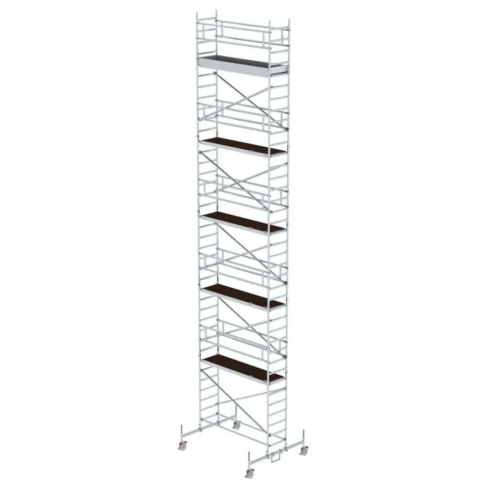 MUNK - Rollgerüst 0,75 x 2,45 m mit Fahrbalken Plattformhöhe 10,54 m
