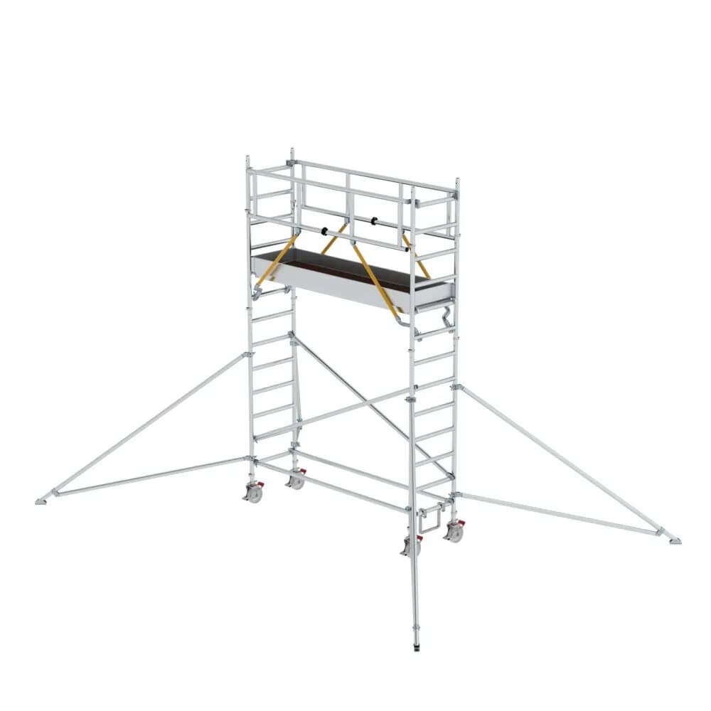 MUNK - Rollgerüst SG 0,75 x 2,45 m mit Ausleger Plattformhöhe 3,07 m
