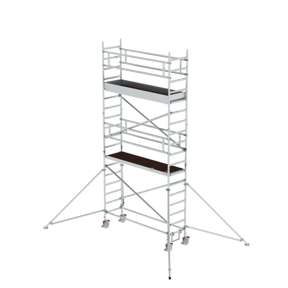 MUNK - Rollgerüst 0,75 x 2,45 m mit Ausleger Plattformhöhe 4,47 m