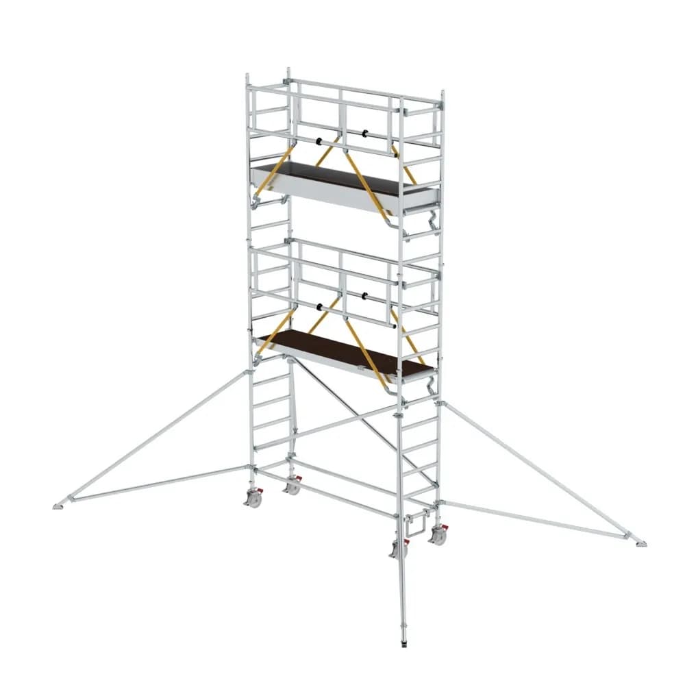 MUNK - Rollgerüst SG 0,75 x 2,45 m mit Ausleger Plattformhöhe 4,47 m