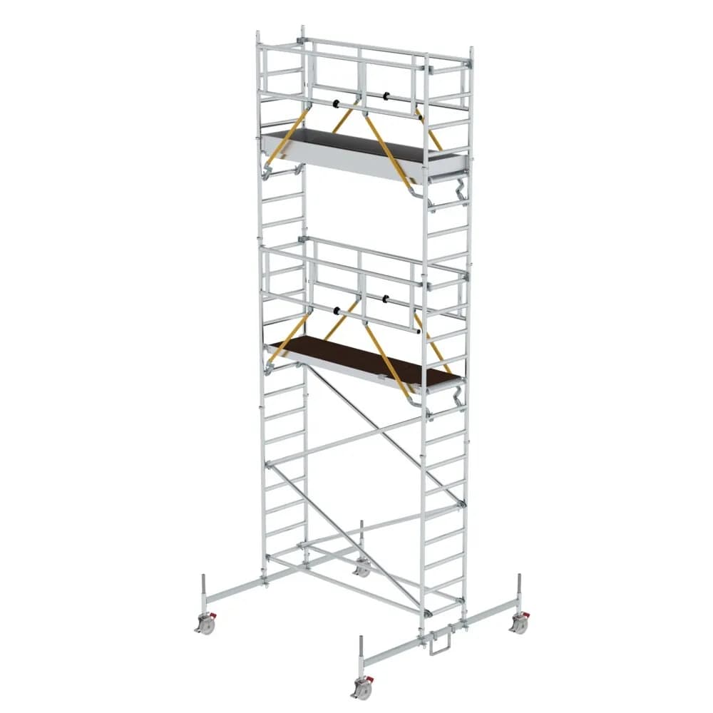 MUNK - Rollgerüst SG 0,75 x 2,45 m mit Fahrbalken Plattformhöhe 5,78 m