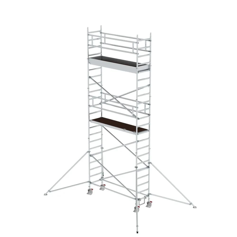 MUNK - Rollgerüst 0,75 x 2,45 m mit Ausleger Plattformhöhe 5,59 m