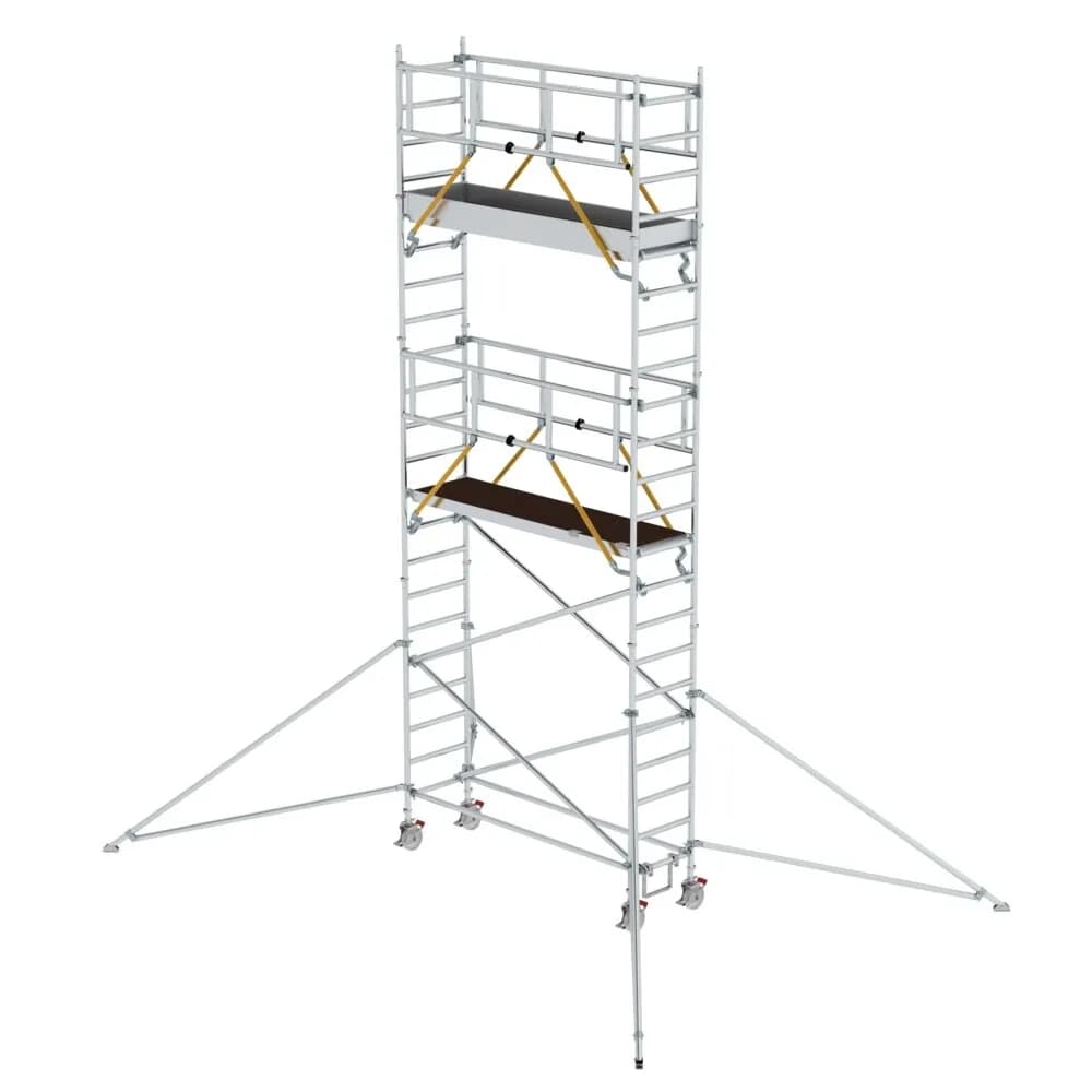 MUNK - Rollgerüst SG 0,75 x 2,45 m mit Ausleger Plattformhöhe 5,59 m