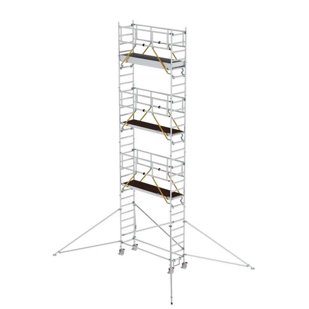 MUNK - Rollgerüst SG 0,75 x 2,45 m mit Ausleger Plattformhöhe 7,55 m