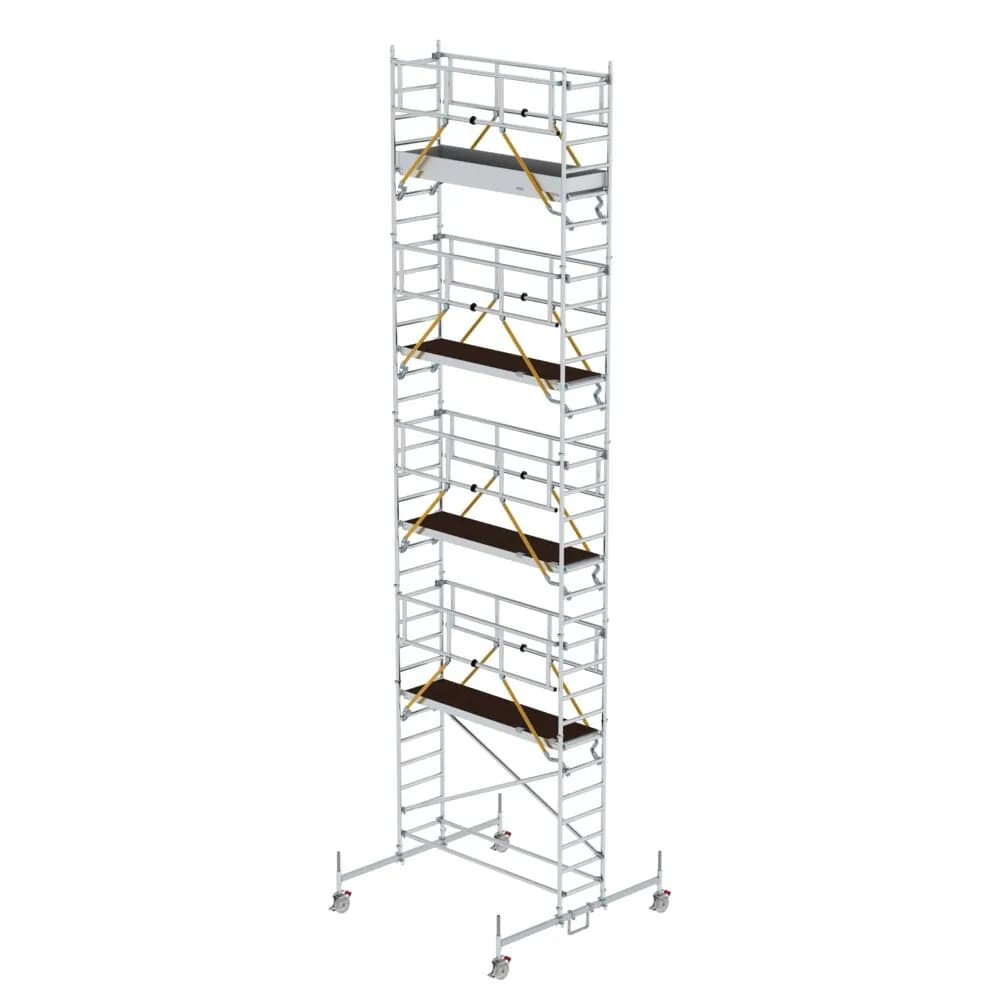 MUNK - Rollgerüst SG 0,75 x 2,45 m mit Fahrbalken Plattformhöhe 8,58 m