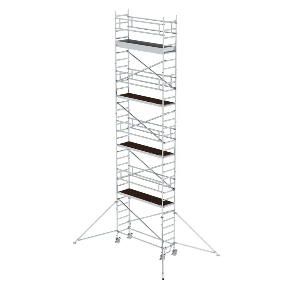 MUNK - Rollgerüst 0,75 x 2,45 m mit Ausleger Plattformhöhe 8,39 m