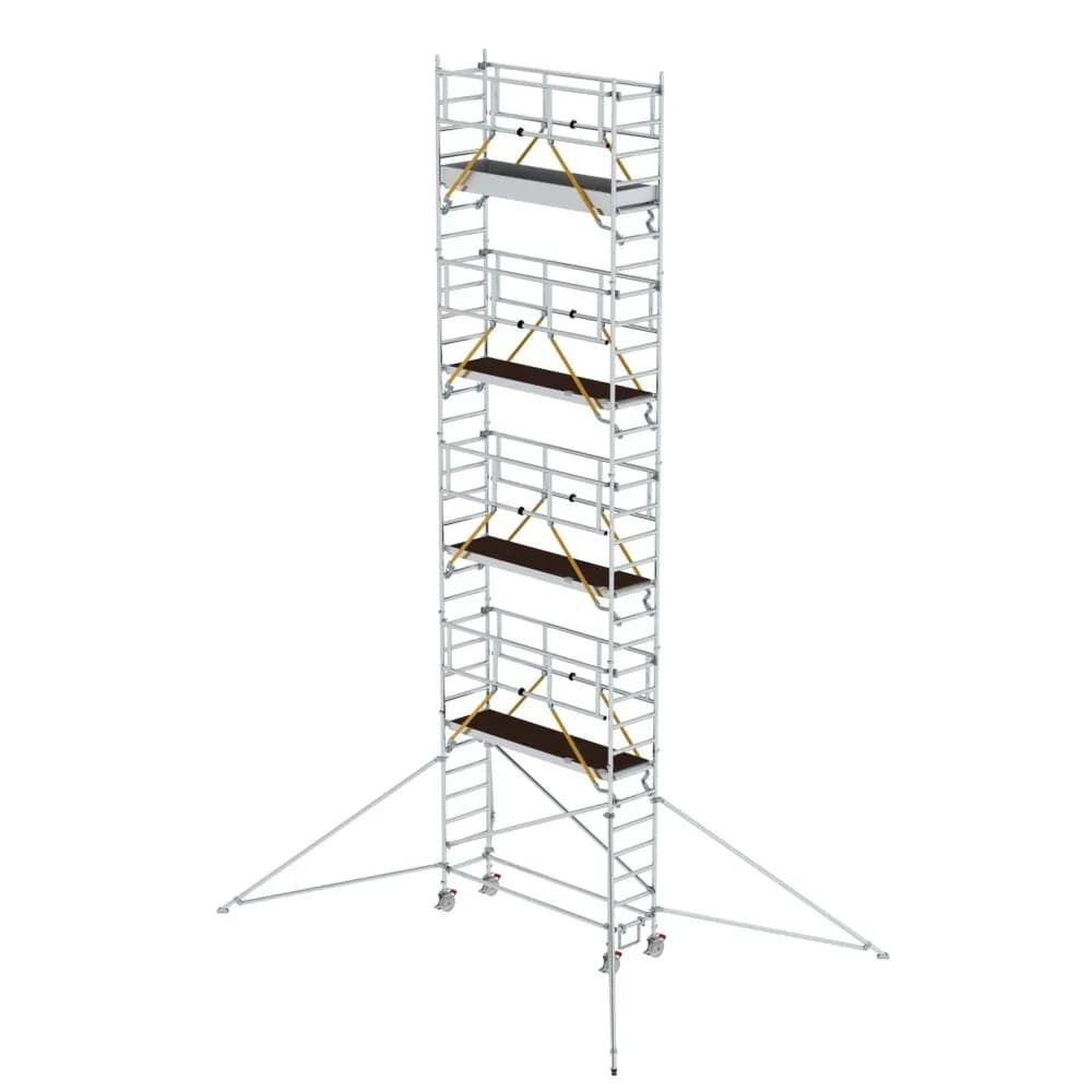 MUNK - Rollgerüst SG 0,75 x 2,45 m mit Ausleger Plattformhöhe 8,39 m