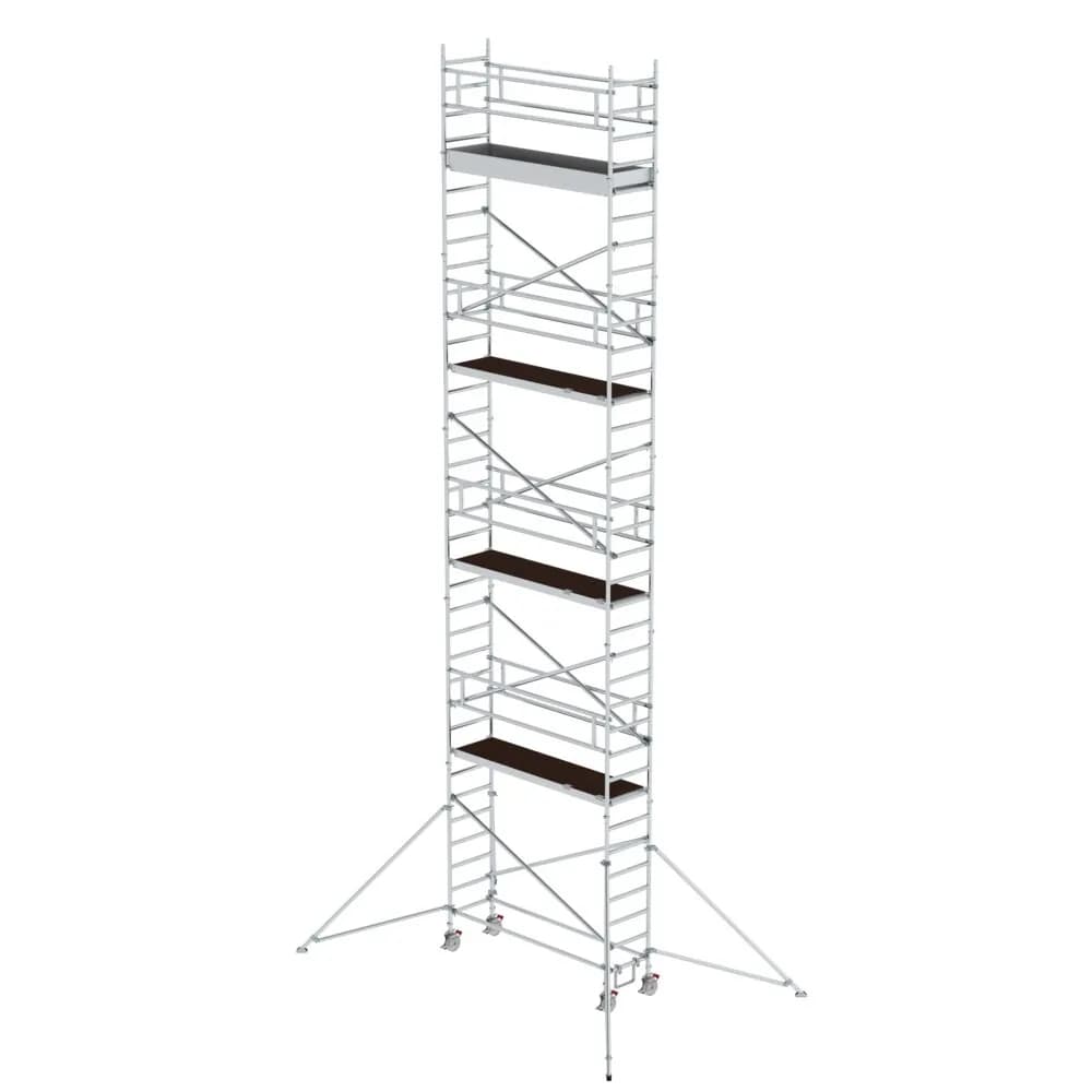 MUNK - Rollgerüst 0,75 x 2,45 m mit Ausleger Plattformhöhe 9,51 m