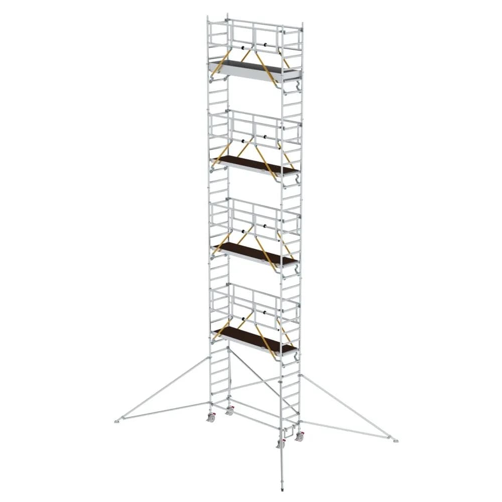 MUNK - Rollgerüst SG 0,75 x 2,45 m mit Ausleger Plattformhöhe 9,51 m