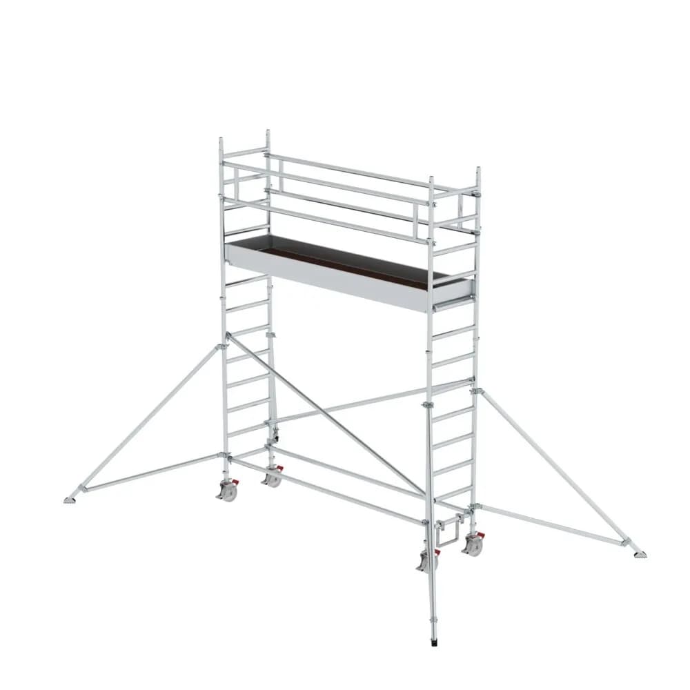MUNK - Rollgerüst 0,75 x 3,0 m mit Ausleger Plattformhöhe 3,07 m