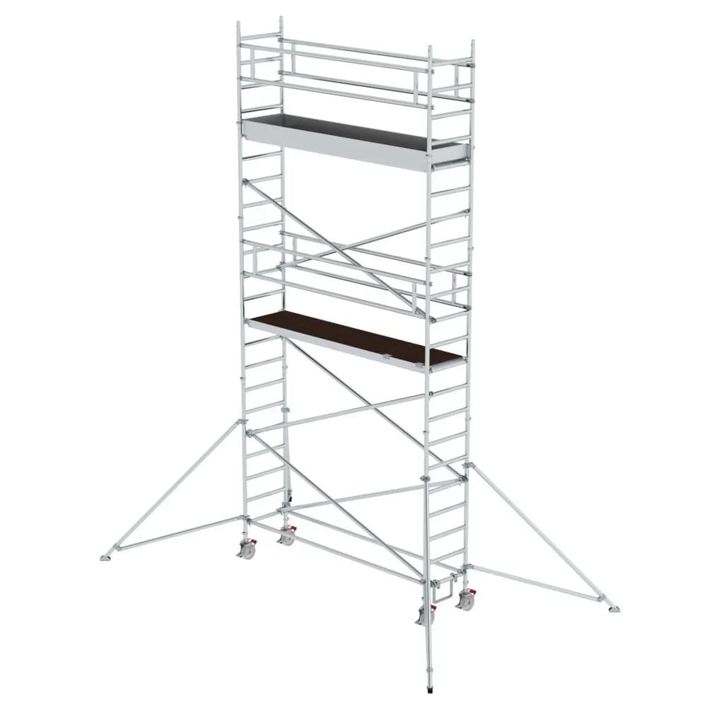 MUNK - Rollgerüst 0,75 x 3,0 m mit Ausleger Plattformhöhe 5,59 m