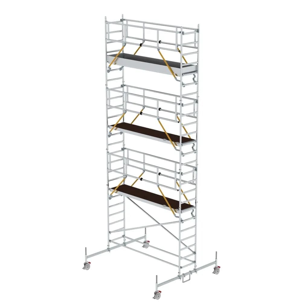 MUNK - Rollgerüst SG 0,75 x 3,0 m mit Fahrbalken Plattformhöhe 6,62 m
