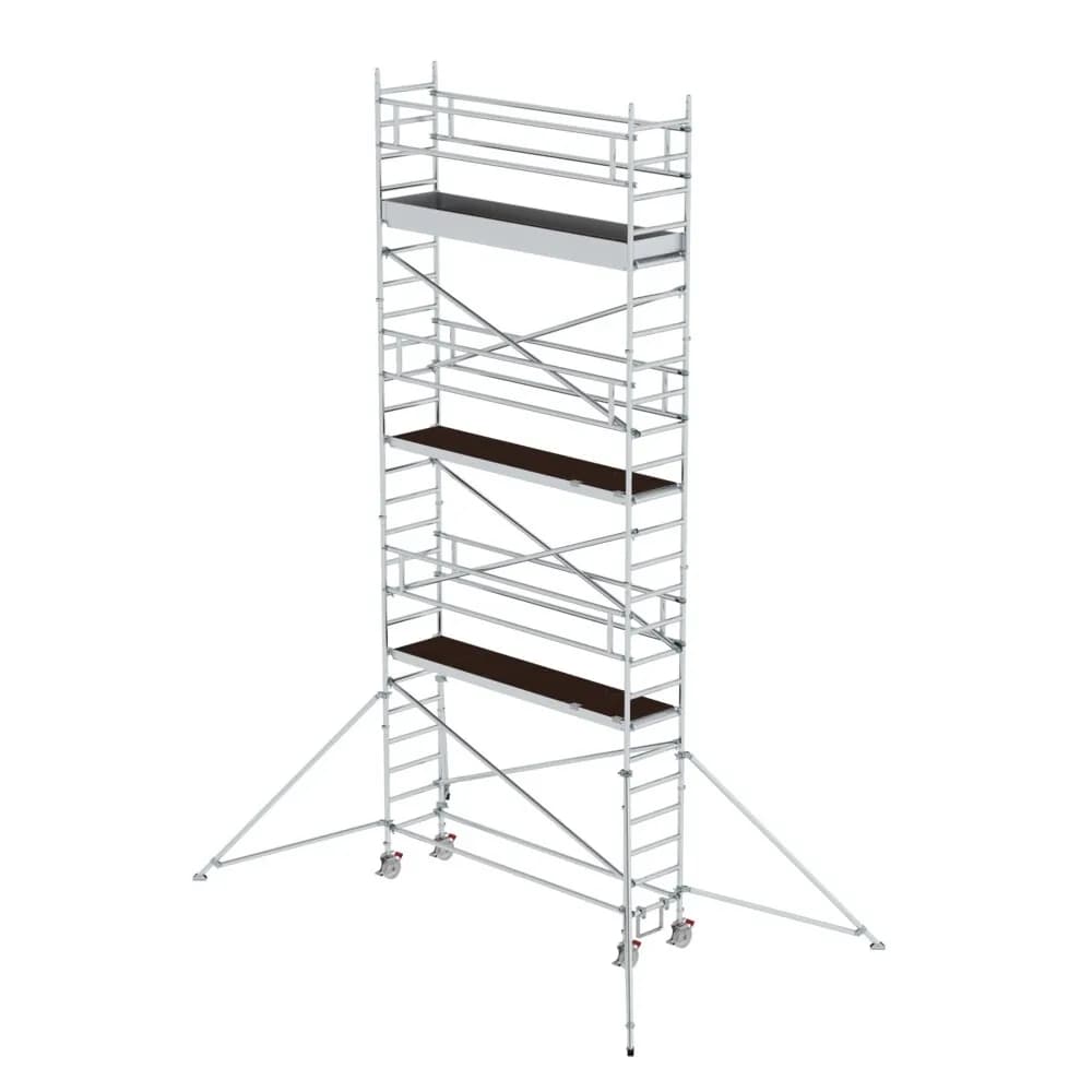 MUNK - Rollgerüst 0,75 x 3,0 m mit Ausleger Plattformhöhe 6,43 m