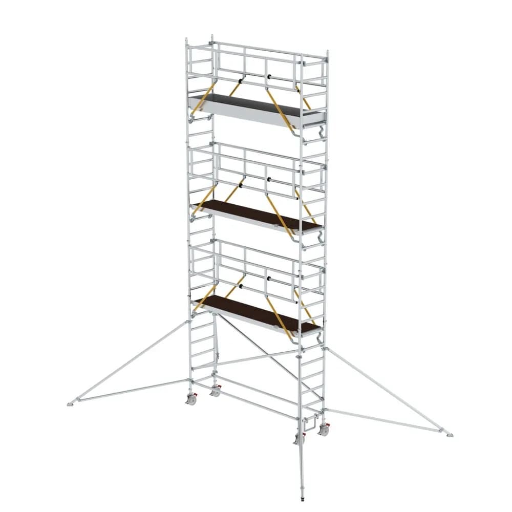 MUNK - Rollgerüst SG 0,75 x 3,0 m mit Ausleger Plattformhöhe 6,43 m
