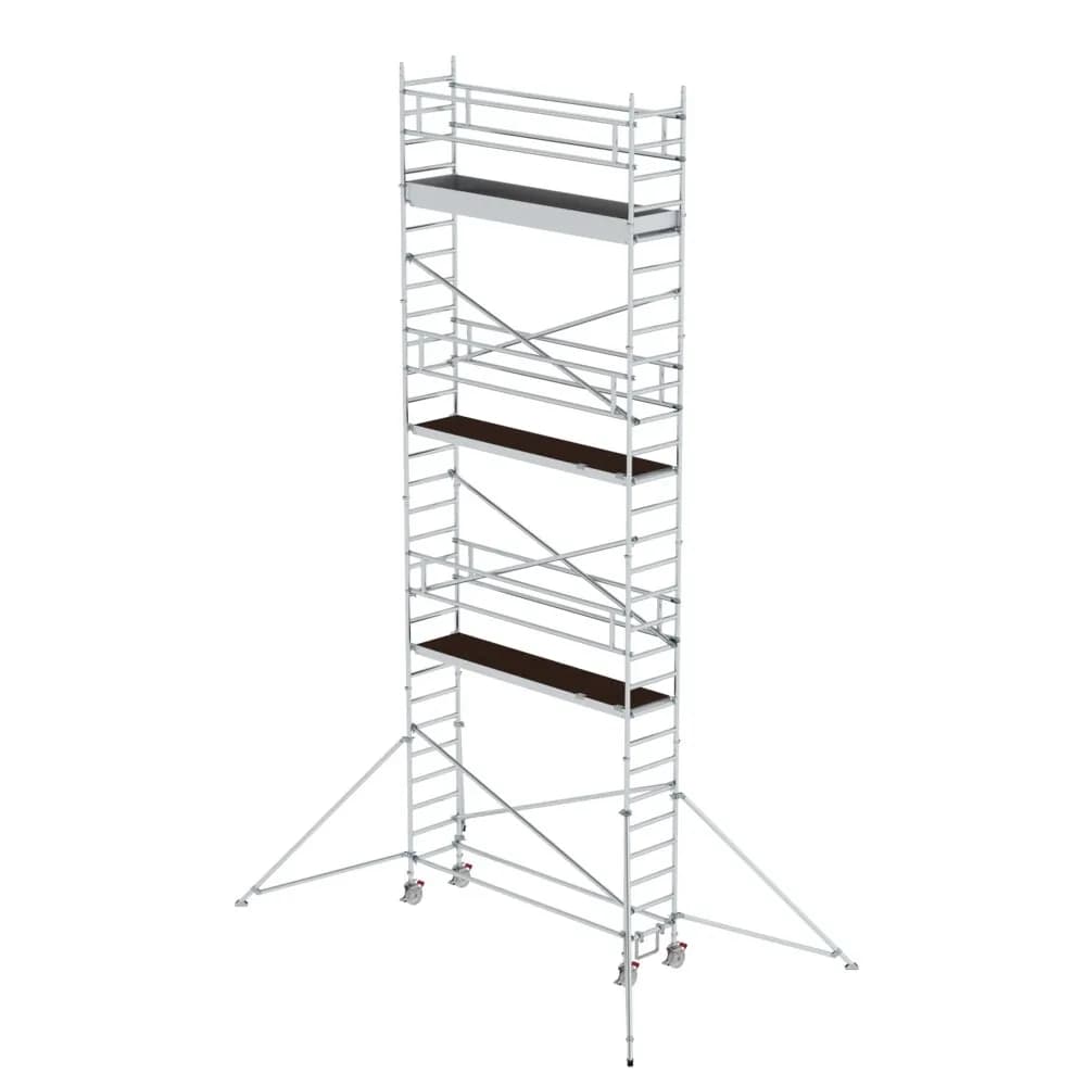 MUNK - Rollgerüst 0,75 x 3,0 m mit Ausleger Plattformhöhe 7,55 m
