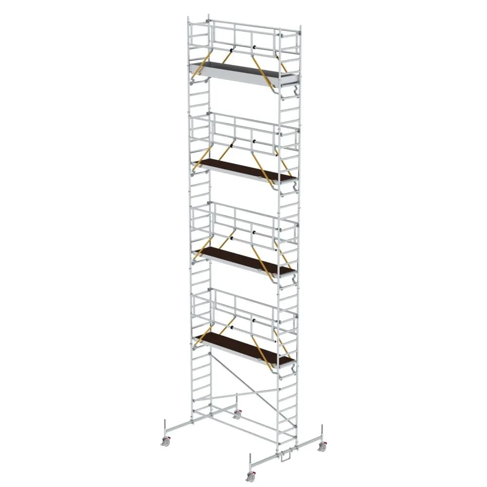 MUNK - Rollgerüst SG 0,75 x 3,0 m mit Fahrbalken Plattformhöhe 9,70 m