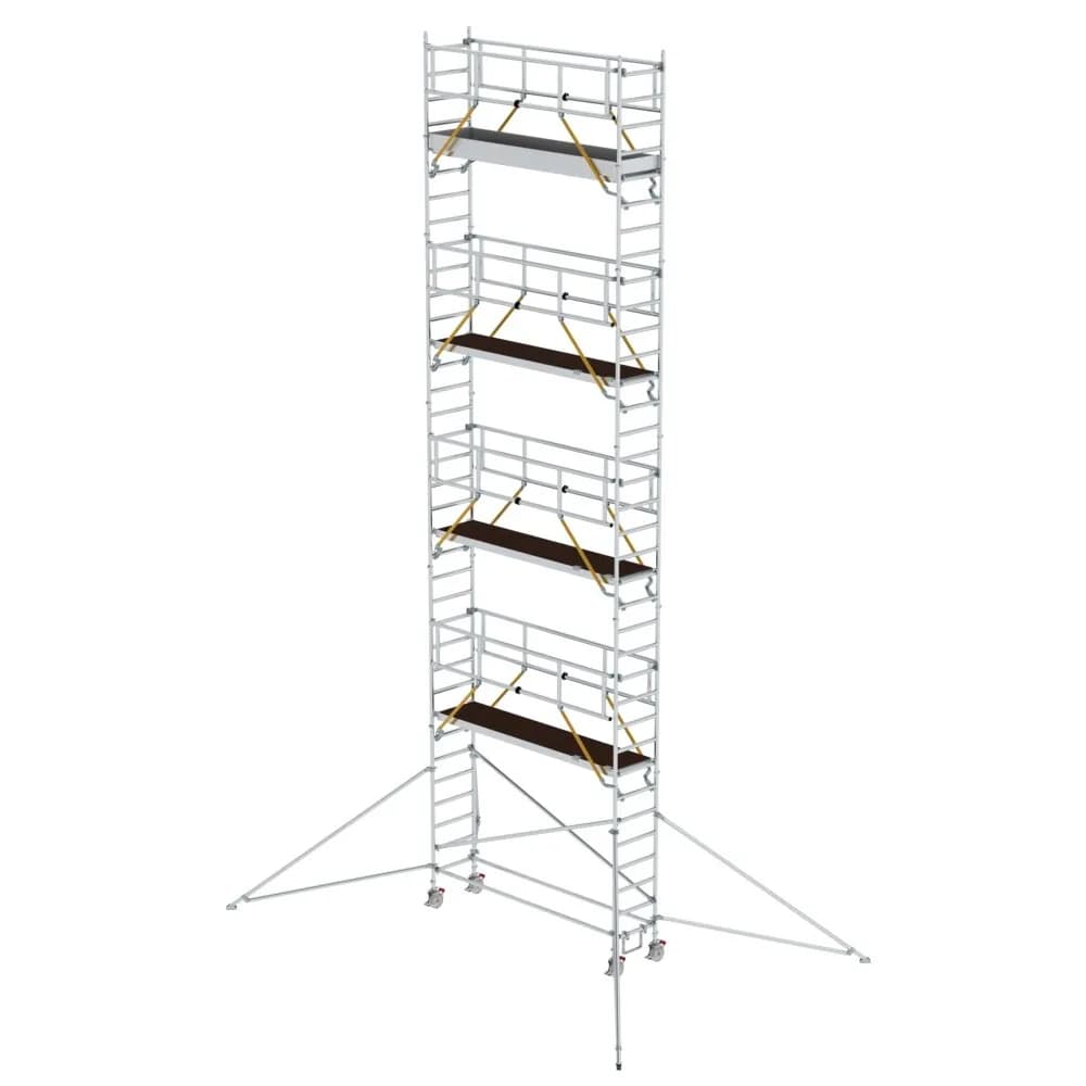 MUNK - Rollgerüst SG 0,75 x 3,0 m mit Ausleger Plattformhöhe 9,51 m