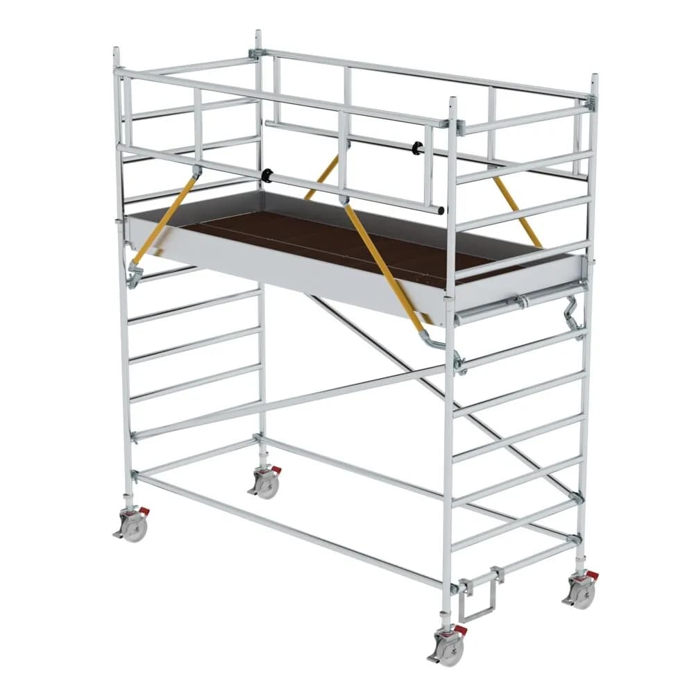 MUNK - Rollgerüst SG 1,35 x 3,0 m mit Doppel-Plattform Plattformhöhe 2,51 m