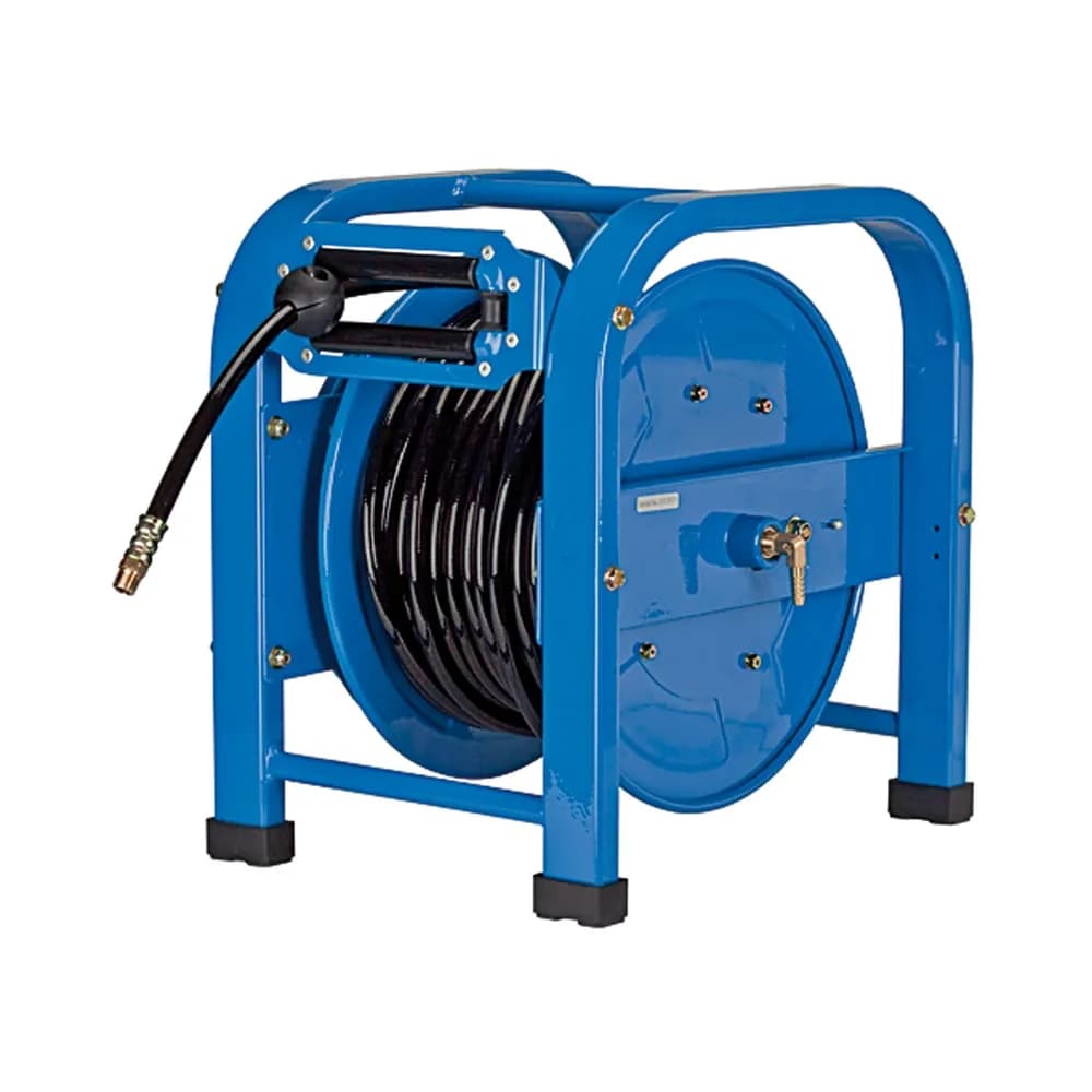 RIEGLER - Schlauchaufroller, mobiler Einsatz, PU-Schl. ø 12x8, G 3/8, 50 m (259/4050)