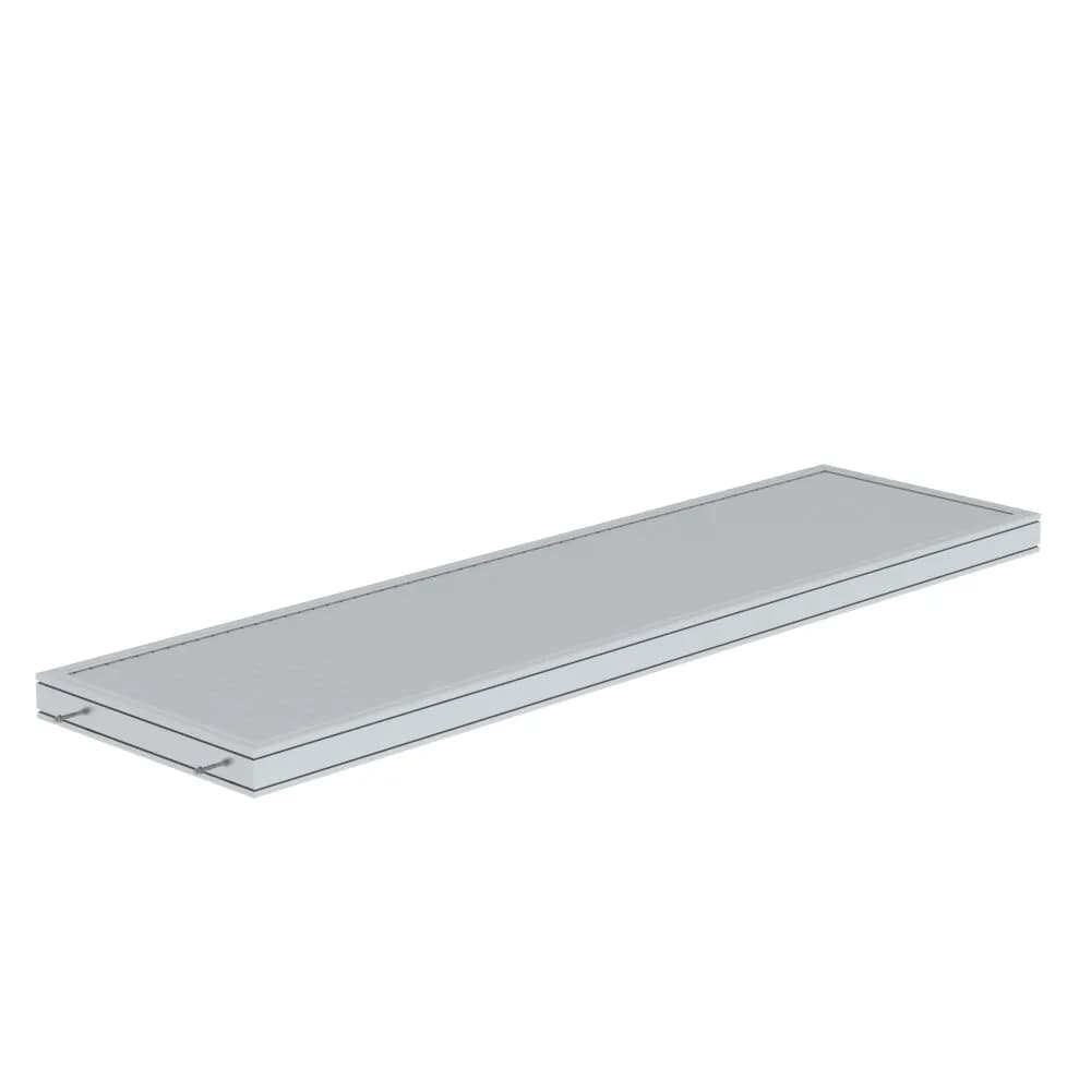 MUNK - Plattform Aluminium geriffelt Plattformlänge 3060 mm