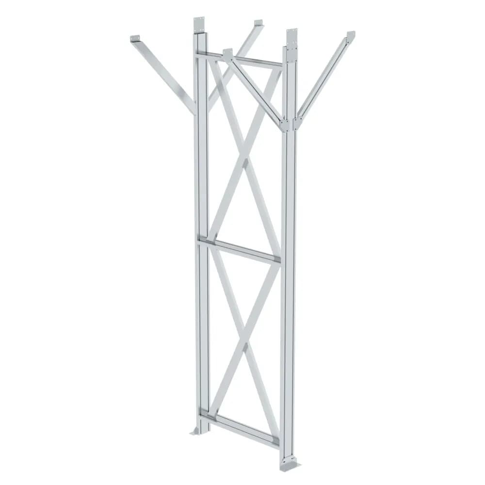 MUNK - Stützteil für Baukastensystem Laufsteganlage Plattformhöhe 2500-3000 mm