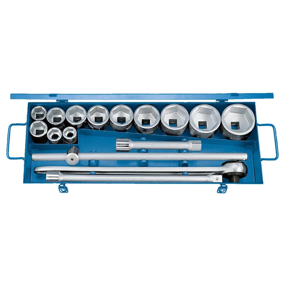 GEDORE - 32 FMZ Steckschlüssel-Satz 3/4" 16-teilig 6-kant 22-60 mm