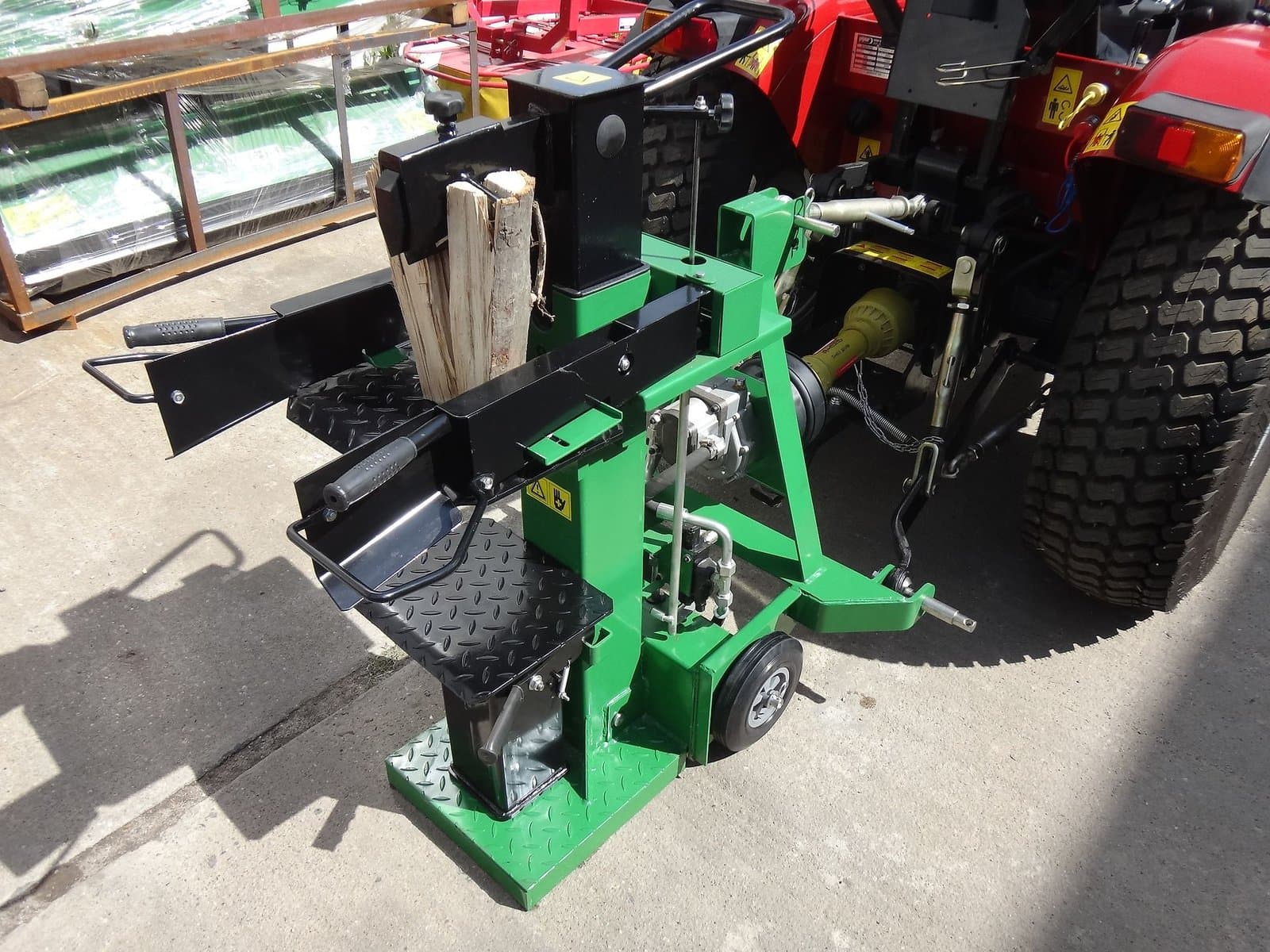 VEMAC Geo Geo TD Holzspalter Spalter 13ton NEU